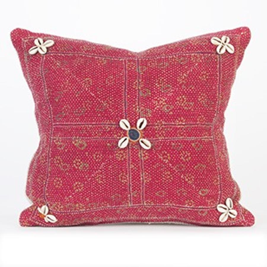 Vintage Banjara Cushion - Pink