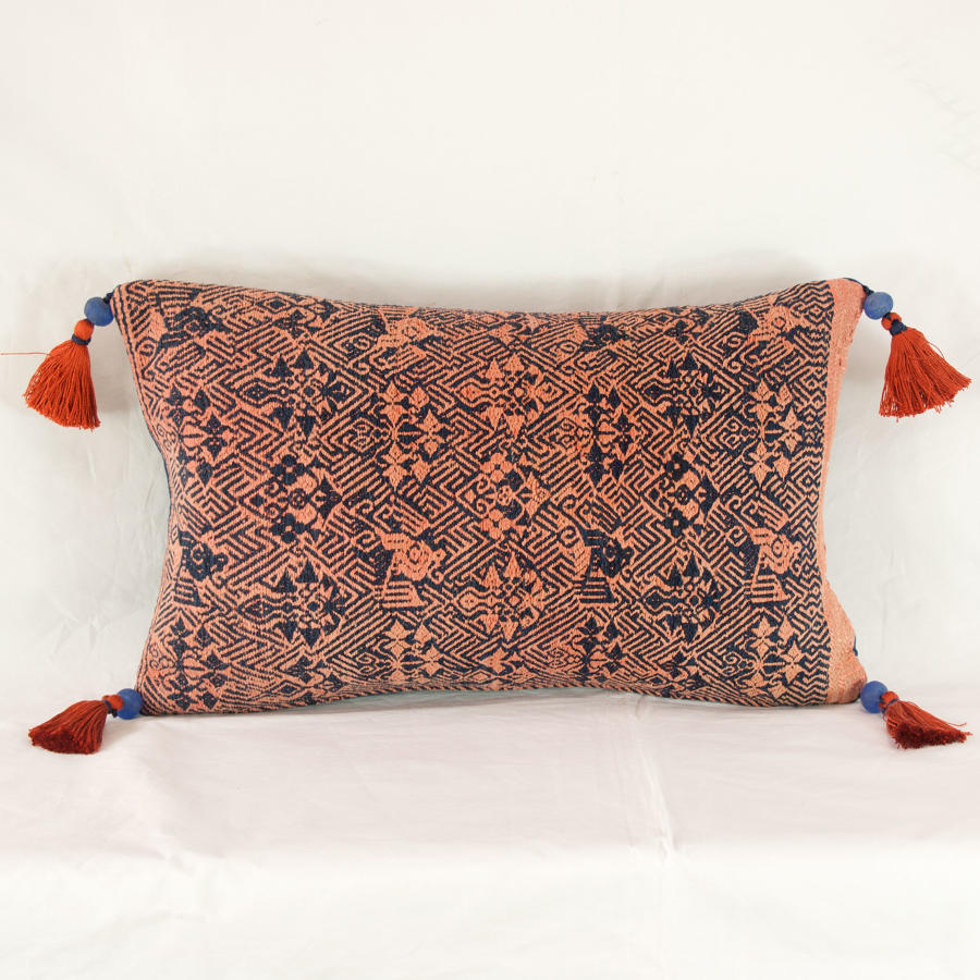 Terracotta & Indigo Maonan Cushions