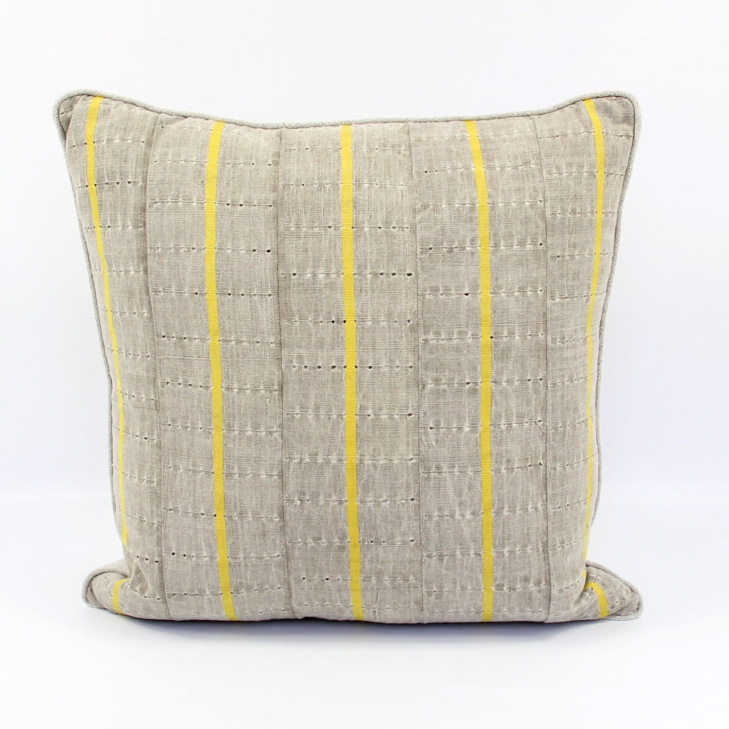 Grey Yoruba Textile Cushions