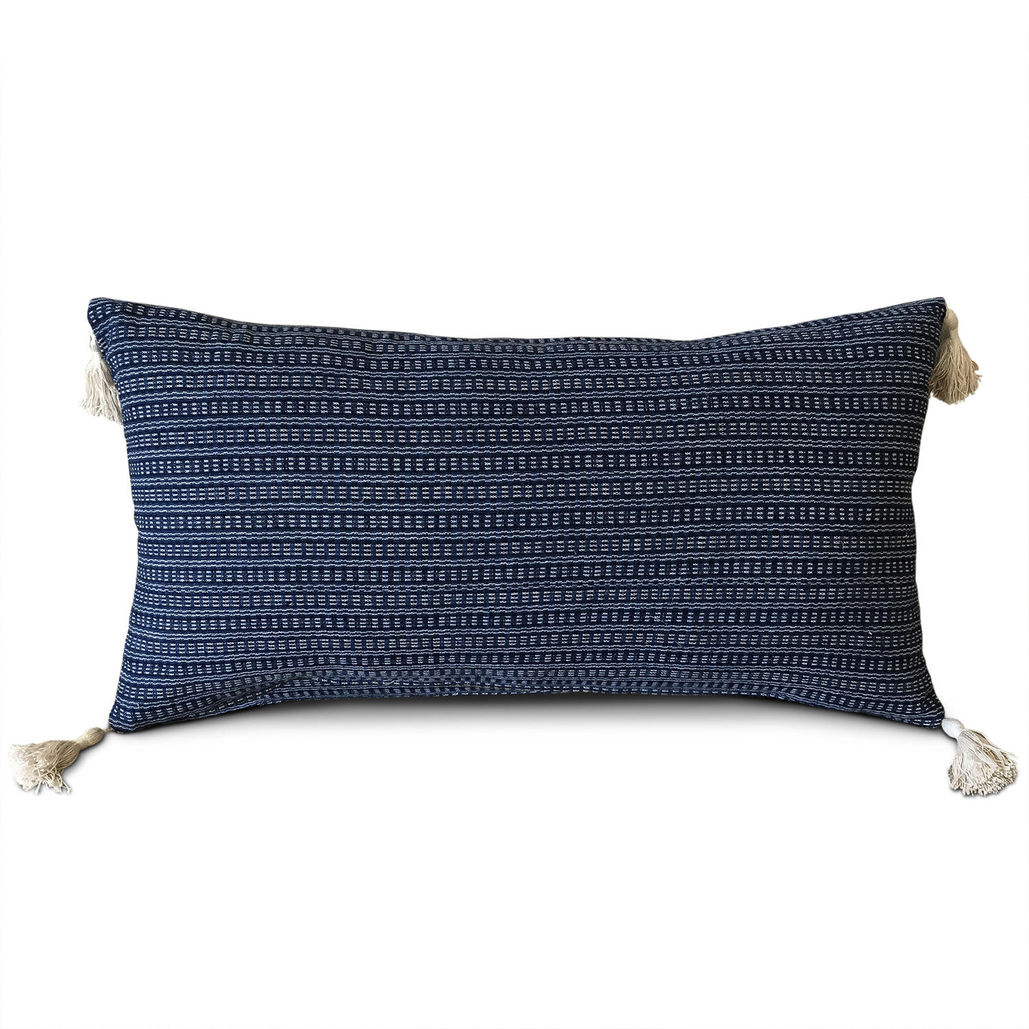 Shui Homespun Cushions with Tassels