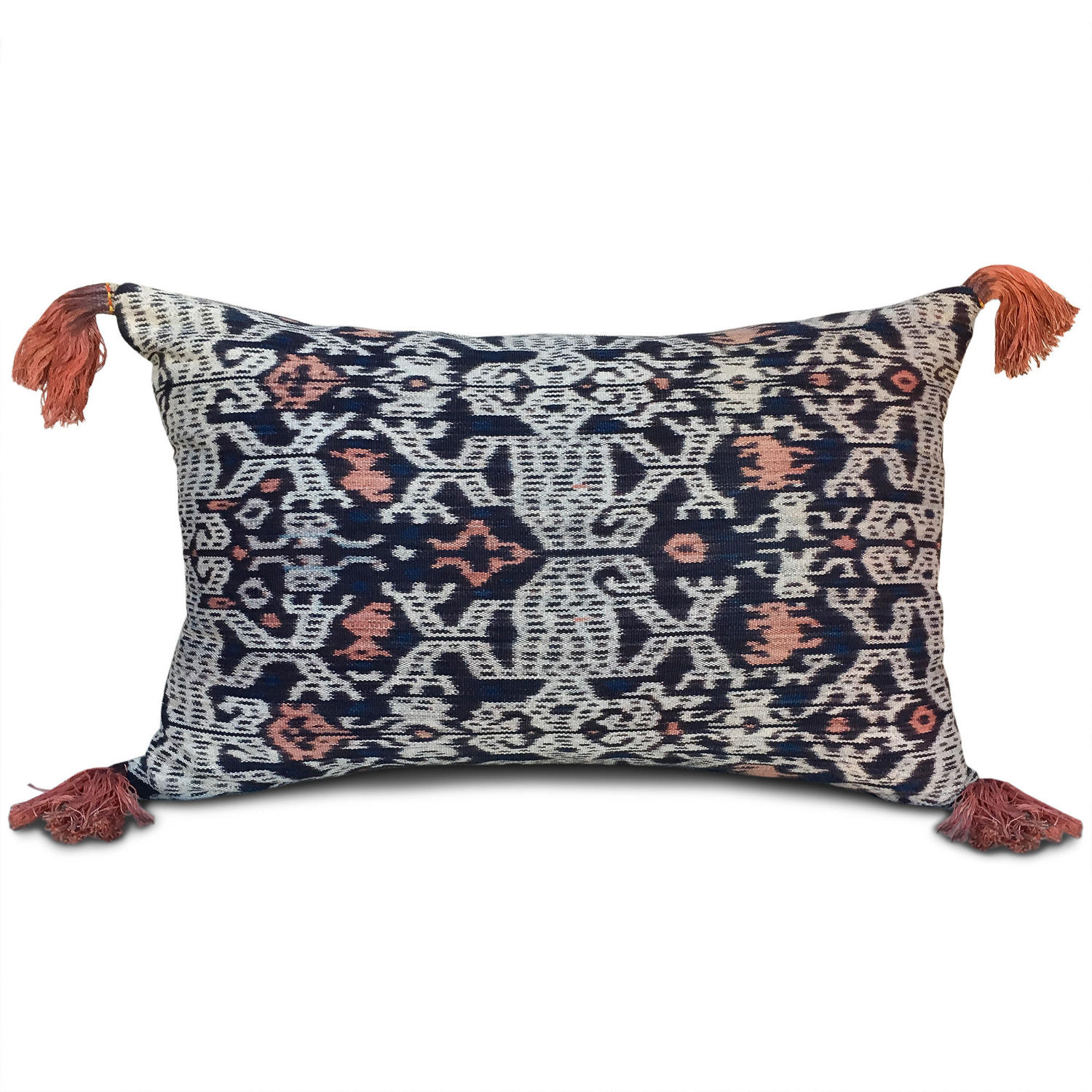 Timor Ikat Cushions with Tassels