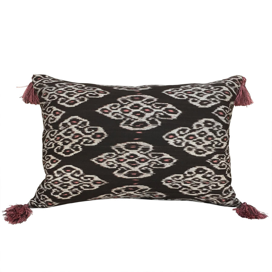 Timor Ikat Cushions with Tassels