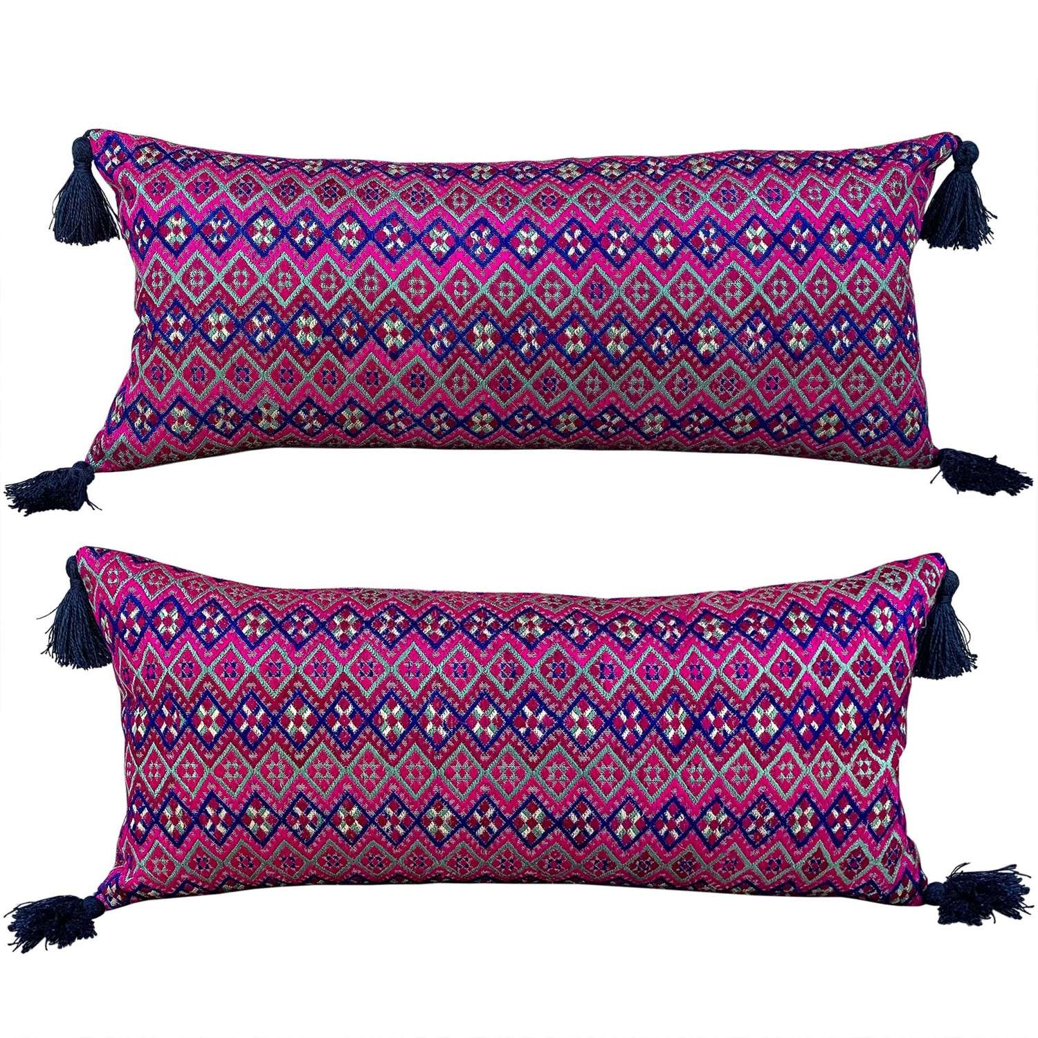 Zhuang cushions with tassels