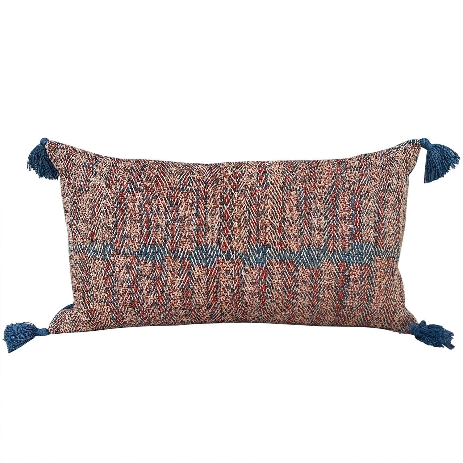 Banjara cushion with tassels