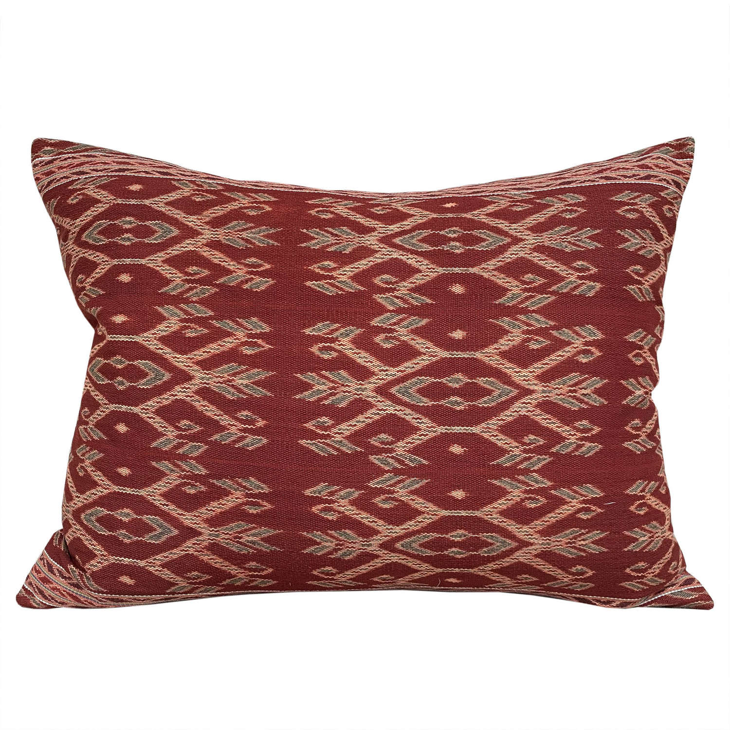 Large Timor ikat cushion