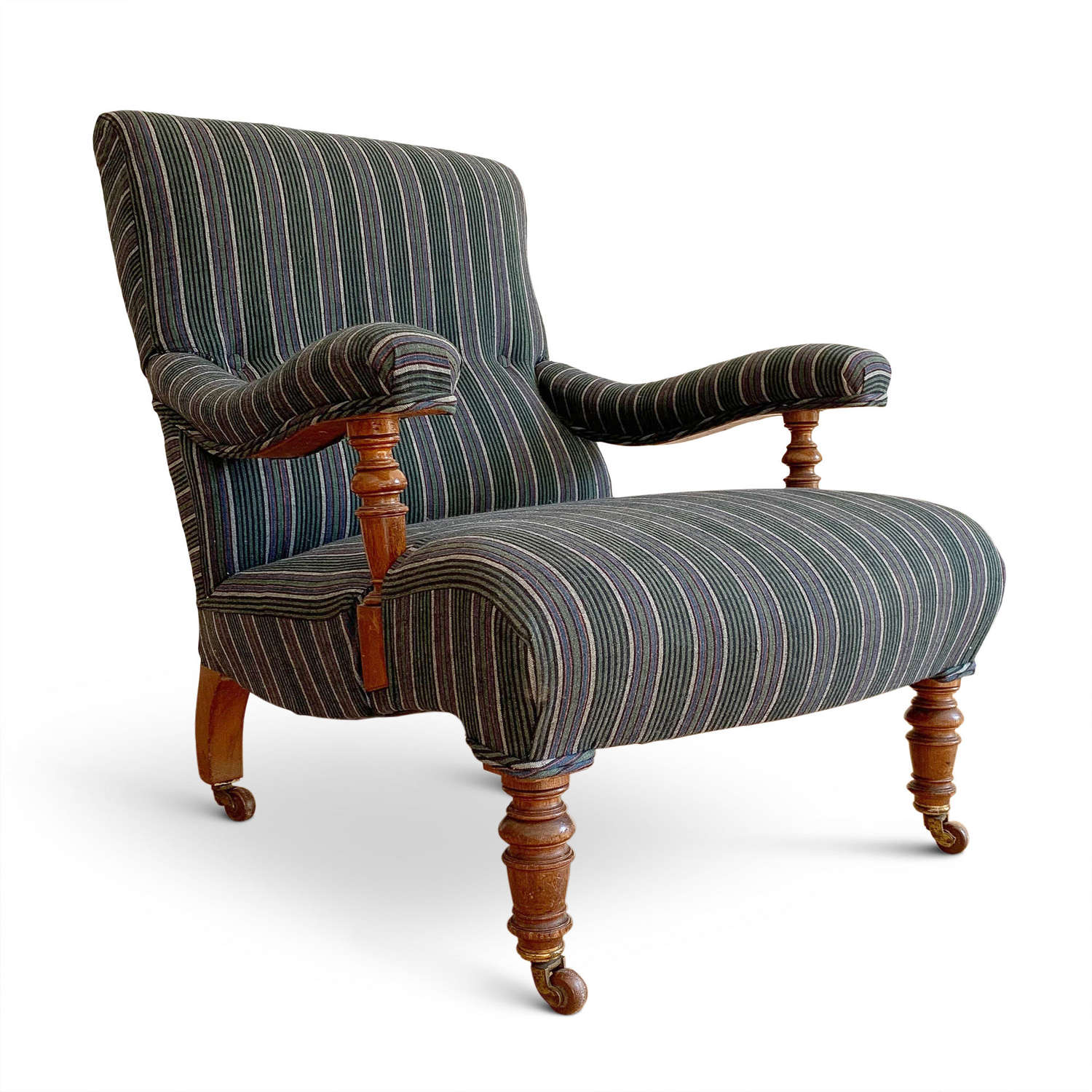 Attractive open armed library chair