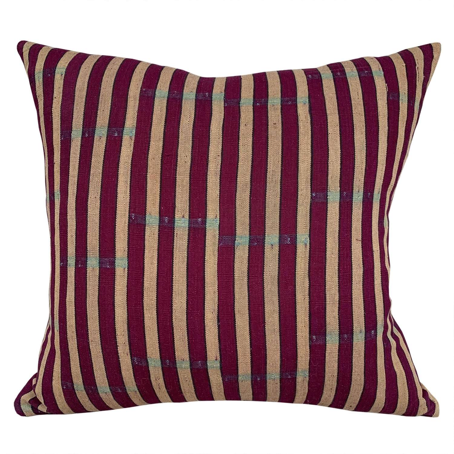 Yoruba striped cushions