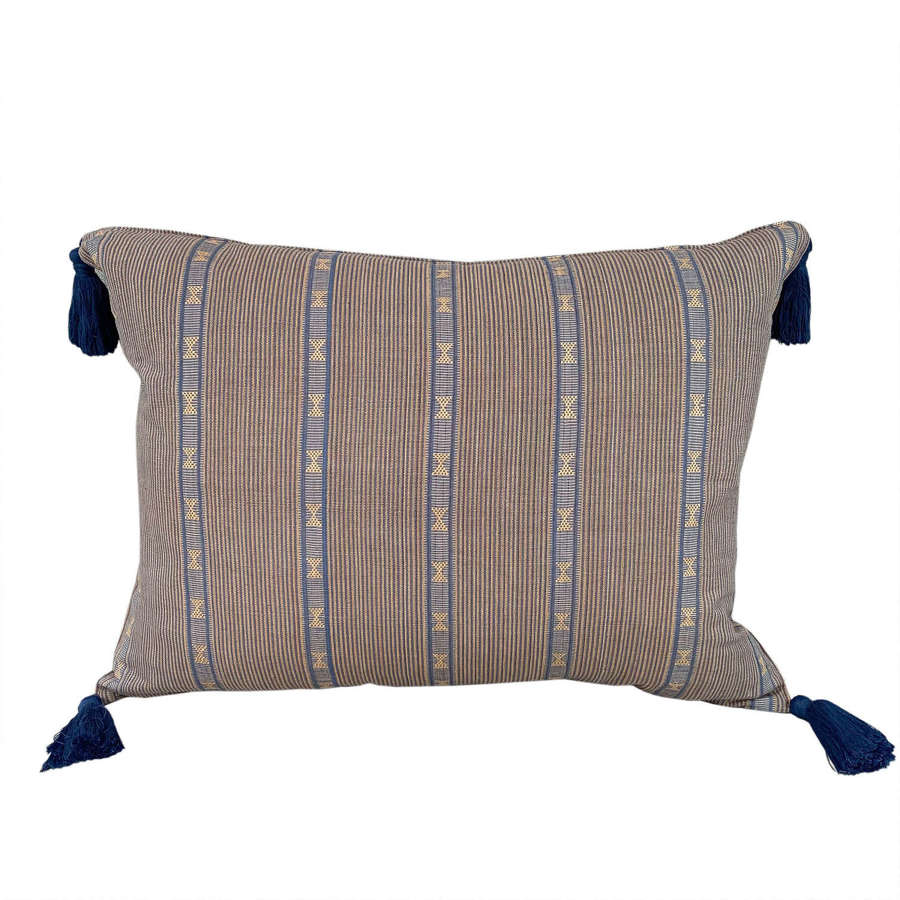 Lombok cushions, songket weave