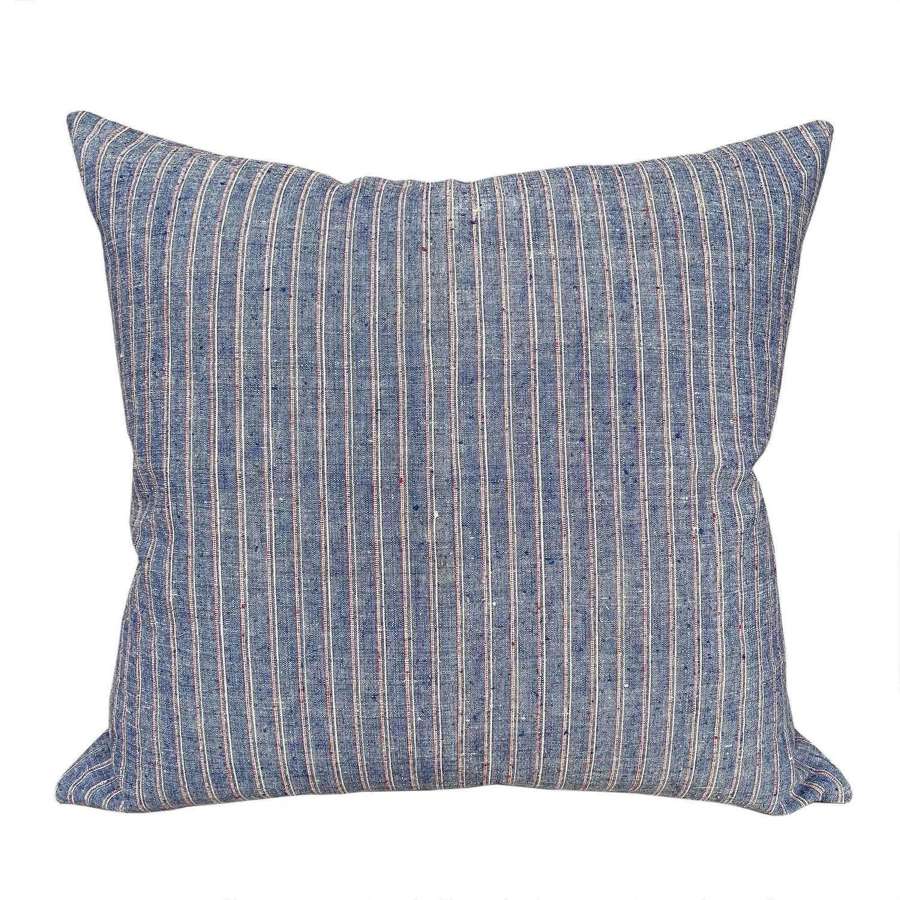 Chong Ming blue striped cushions