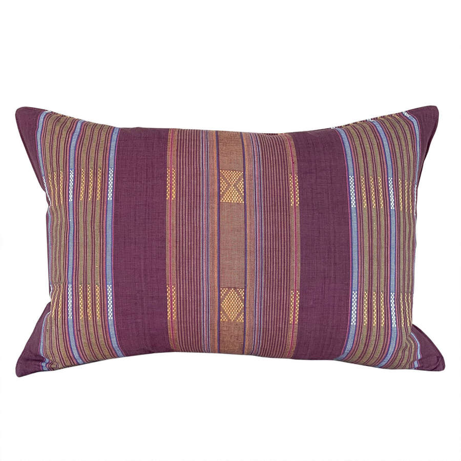 Lombok Cushions, Blackcurrant