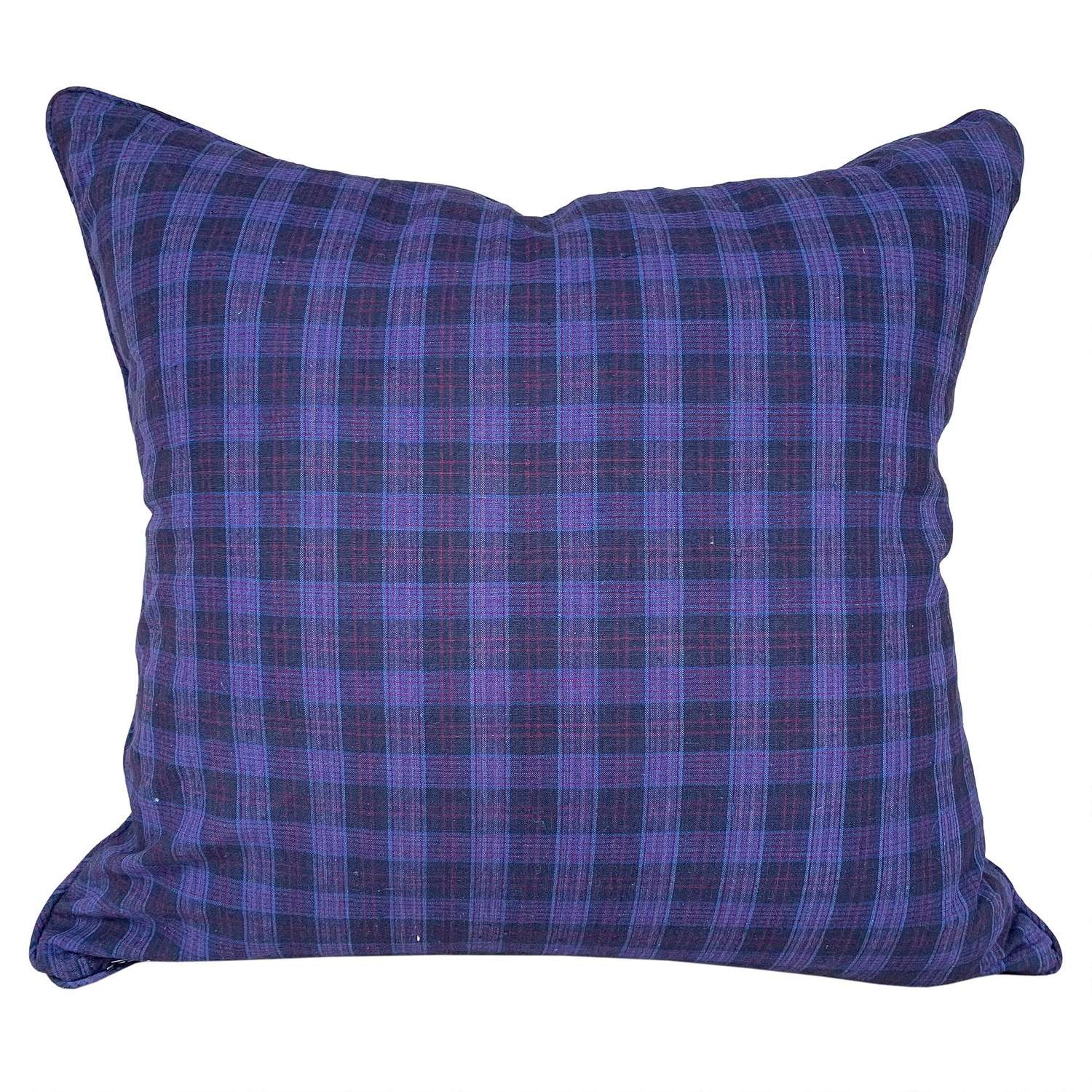 Songjiang Cushions, Blue Checks