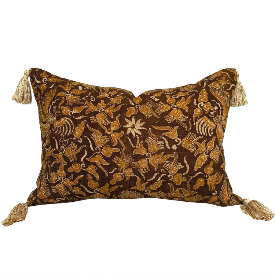 Batik Cushions With Tassels