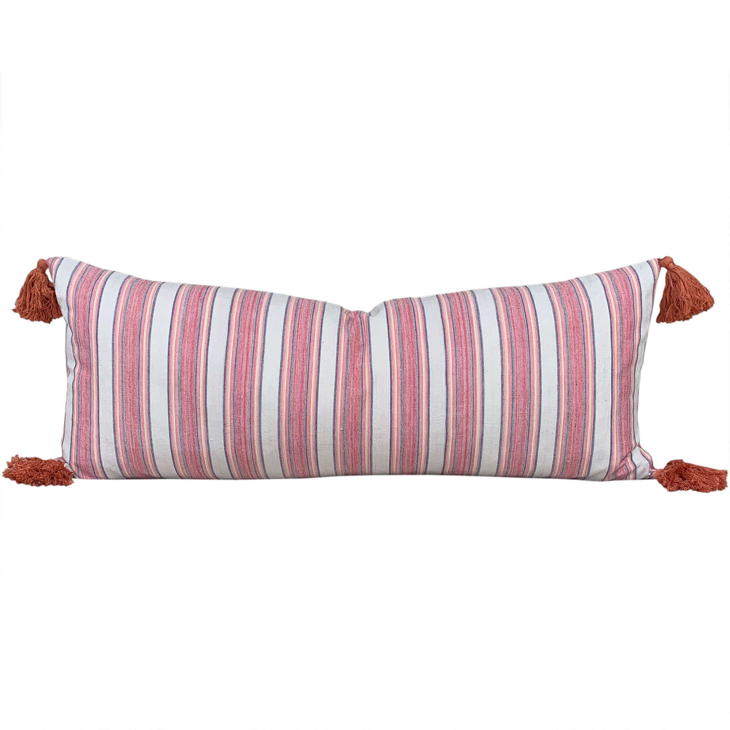Long Cushion, Pink Stripe