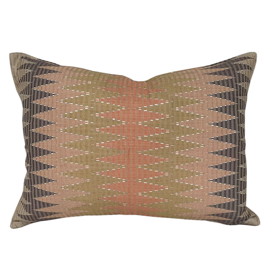 Rang rang cushion, silk