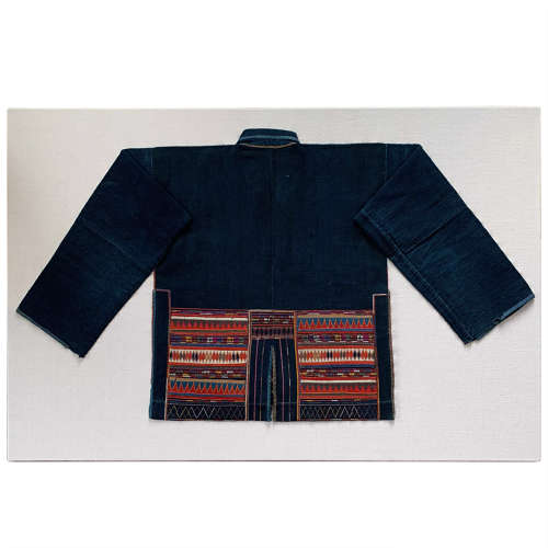 Framed Akha hilltribe jacket