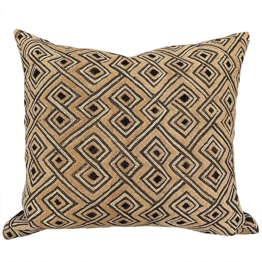 Large Kuba Cloth Cushion
