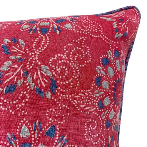 Pinky Red Quilt Top Cushions