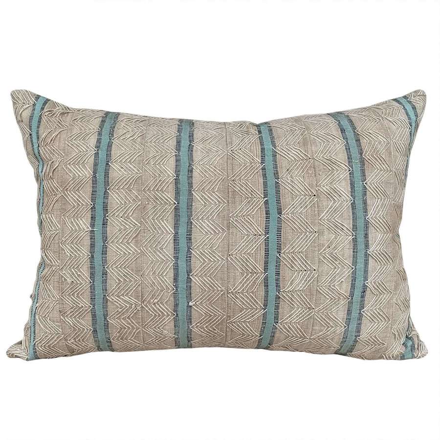 Yoruba Zig Zag Cushion