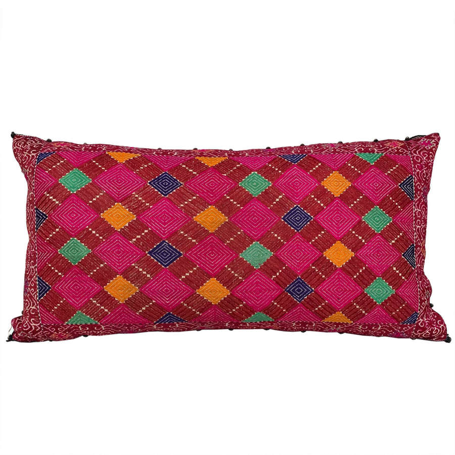 Swat wedding blanket with brass buttons