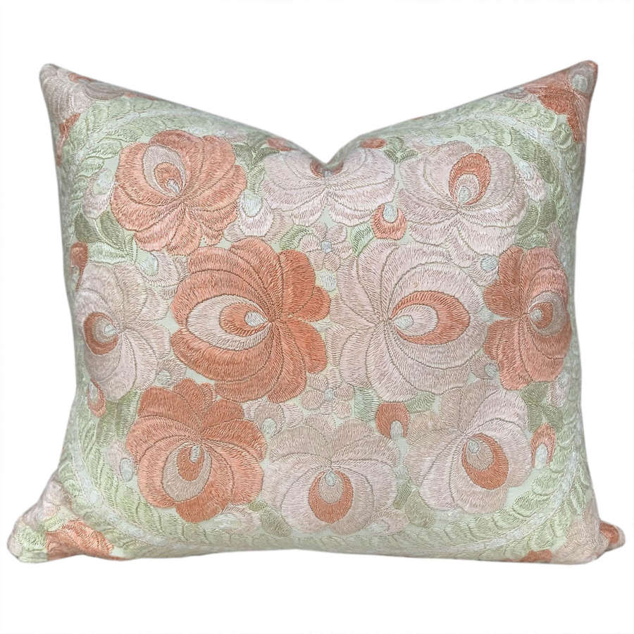 Large Matyo Embroidery Cushion
