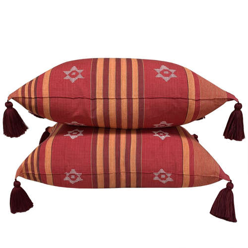 Lombok Cushions, Strawberry