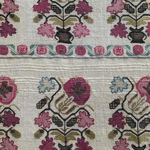 Framed Ottoman Embroidery