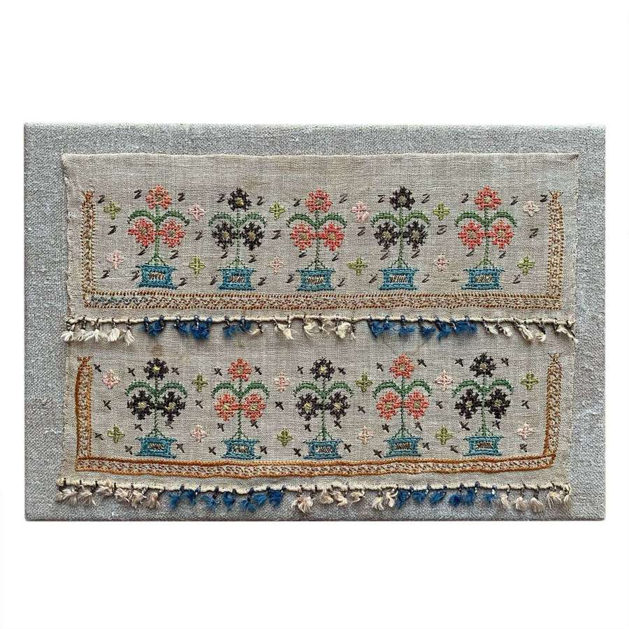 Framed Ottoman Embroidery