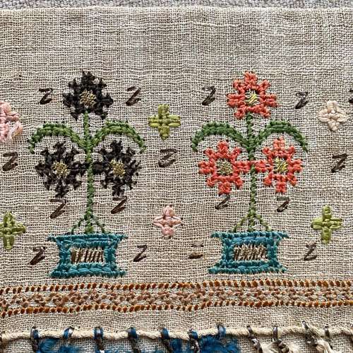 Framed Ottoman Embroidery