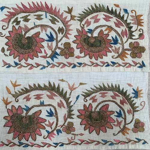 Framed Ottoman Embroidery