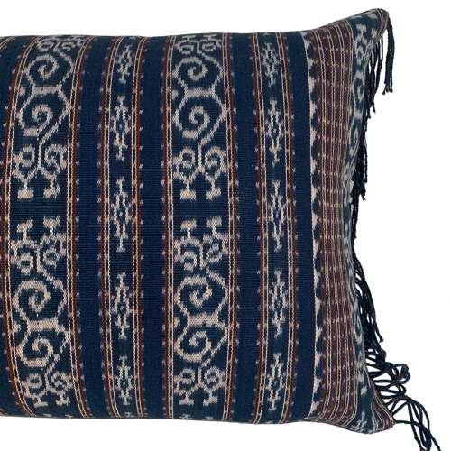 Magnificent XL Indigo Savu Cushion