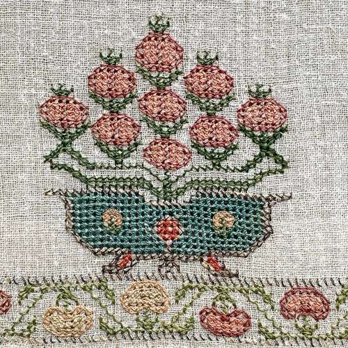 Framed Ottoman Embroidery