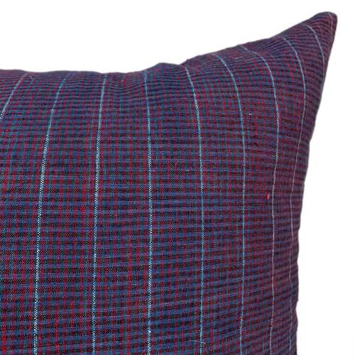 Mauve Pinstripe Cushions