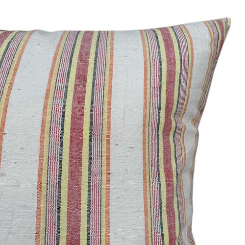 Red And Yellow Striped Cushions