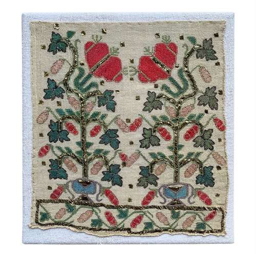 Framed Ottoman Embroidery