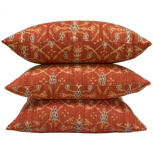 Sumba ikat cushion, lumber