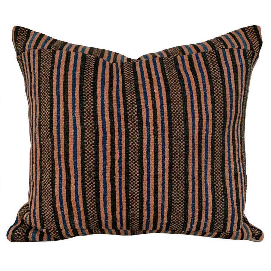 Salt And Pepper Cushions, Black And Tan