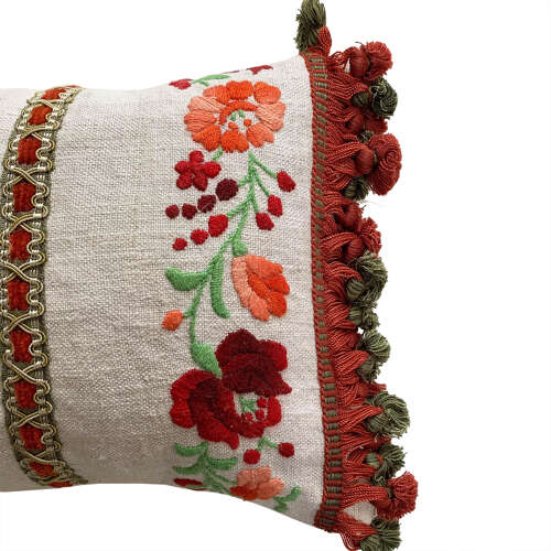 Embroidered Mini Lavender Pillow
