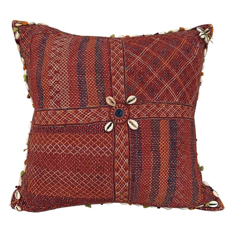 Banjara Cushion With Cowries
