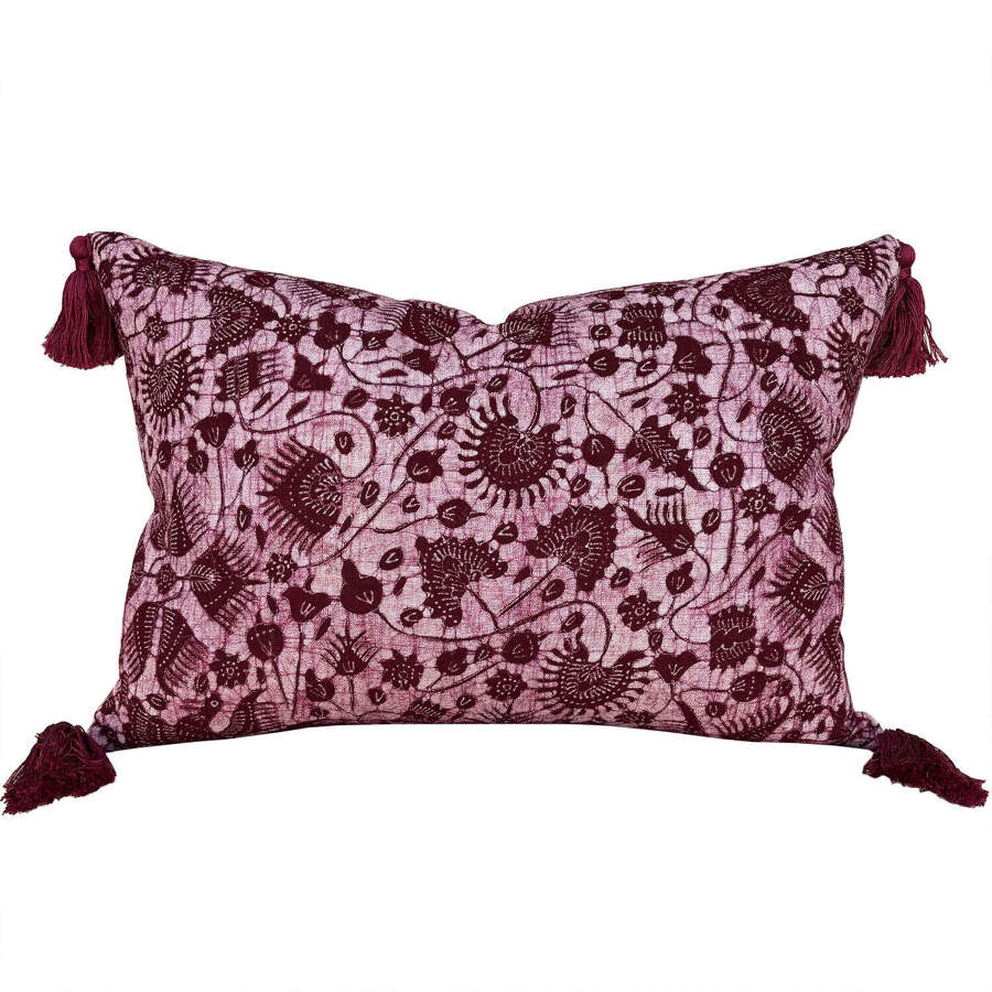 Batik Cushions With Tassels