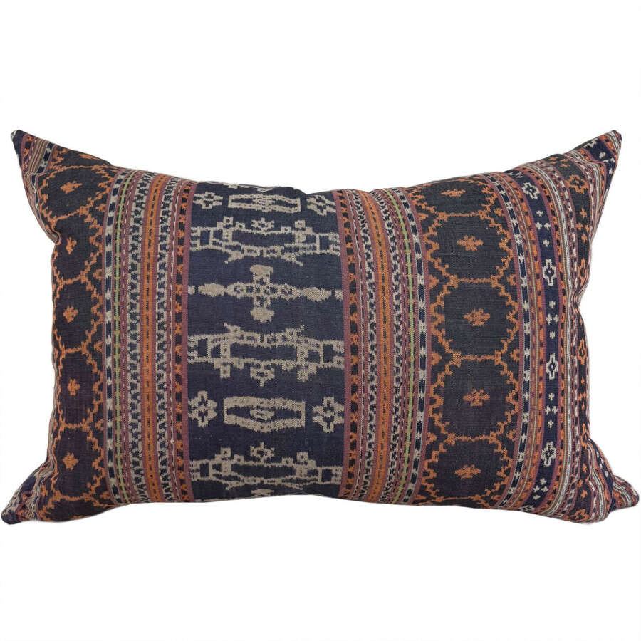 Indonesian Ikat Cushion