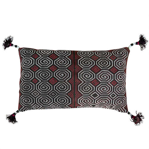 Miao Cross Stitch Lavender Pillow