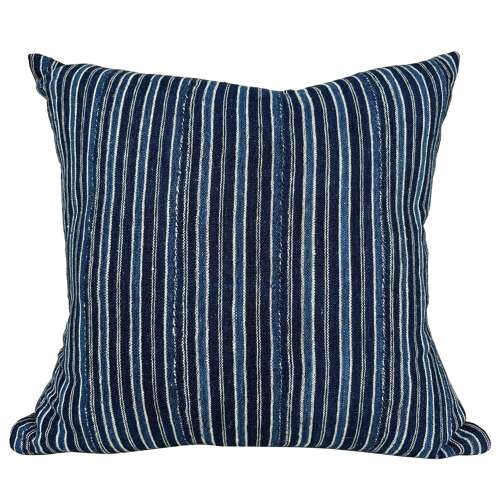 Benin indigo cushion