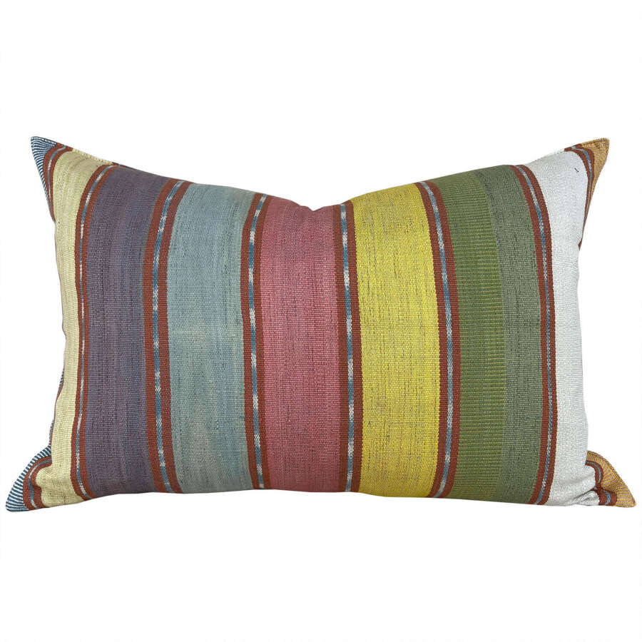 Flores Sikka Cushions, Candy Stripe