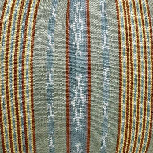 Flores Sikka Ikat Cushions, Seafoam