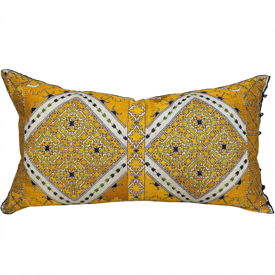 Golden yellow Swt pillow