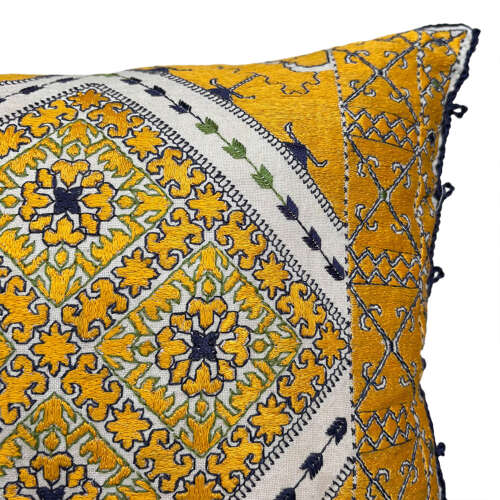 Golden yellow Swt pillow