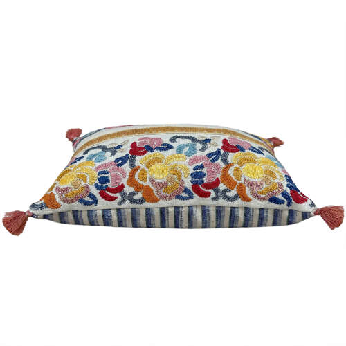 Balkan Embroidery Lavender Pillow