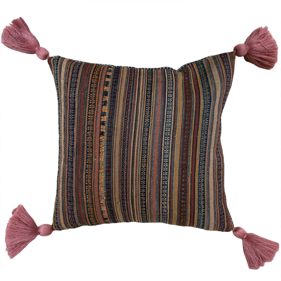 Silk Jajim Lavender Pillow