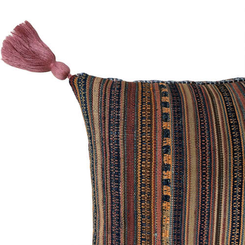 Silk Jajim Lavender Pillow